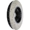 Centric Parts Sport Drilled/Slotted Brake Rotor, 127.34093R 127.34093R - alternate 3